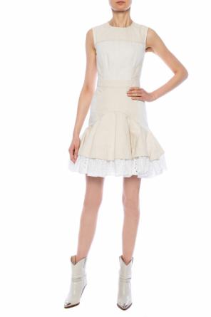 Ruffled denim dress, zdjęcie 2 Ruffled denim dress od Alexander McQueen